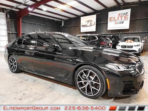 Black Sapphire Metallic 2021 BMW 530 530i