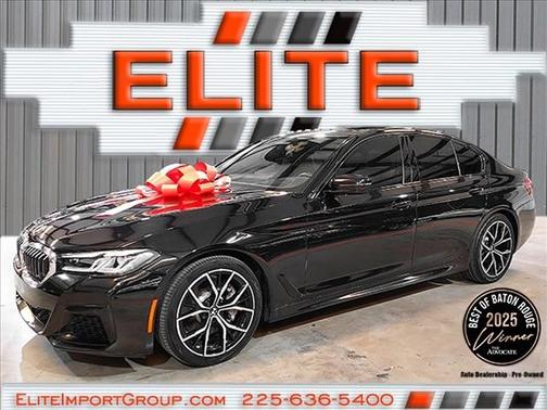 Black Sapphire Metallic 2021 BMW 530 530i