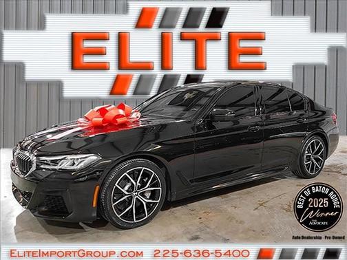 Black Sapphire Metallic 2021 BMW 530 530i