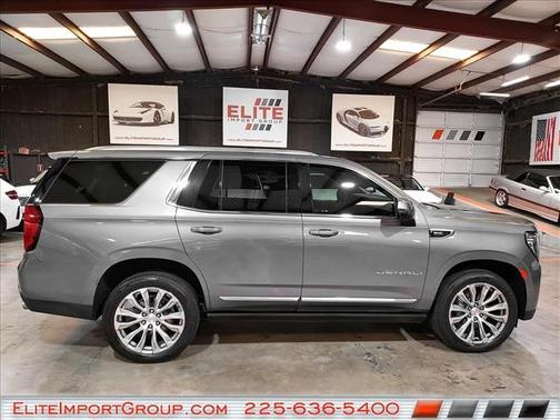 Satin Steel Metallic 2022 GMC Yukon Denali