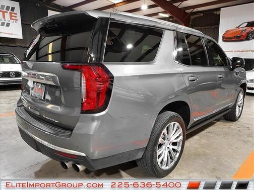 Satin Steel Metallic 2022 GMC Yukon Denali