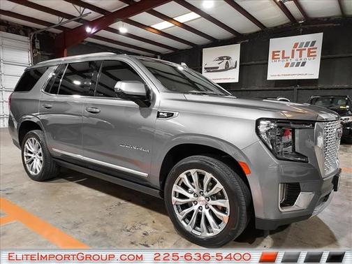 Satin Steel Metallic 2022 GMC Yukon Denali