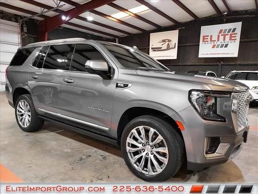 Satin Steel Metallic 2022 GMC Yukon Denali