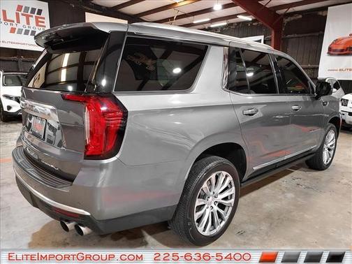 Satin Steel Metallic 2022 GMC Yukon Denali