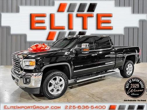Onyx Black 2017 GMC Sierra 2500 SLT