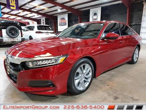 Radiant Red Metallic 2019 Honda Accord LX