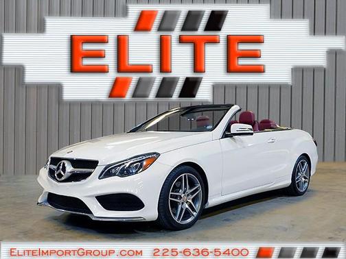 Polar White 2016 Mercedes-Benz E-Class E400