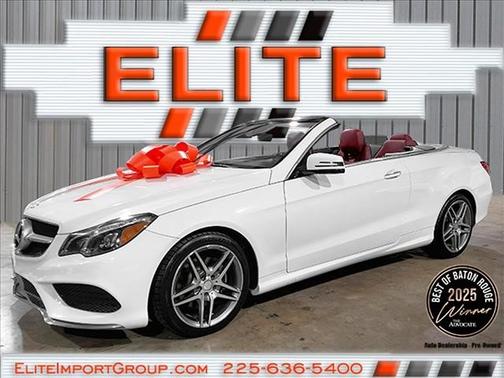 Polar White 2016 Mercedes-Benz E-Class E 400