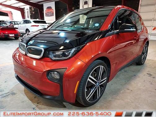 Solar Orange Metallic w/Frozen Gray Accent 2015 BMW i3 Base w/Range Extender