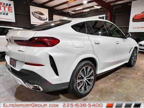 Mineral White Metallic 2025 BMW X6 xDrive40i