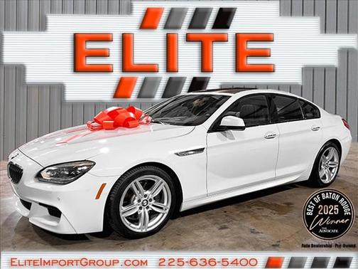 Alpine White 2014 BMW 640 i xDrive