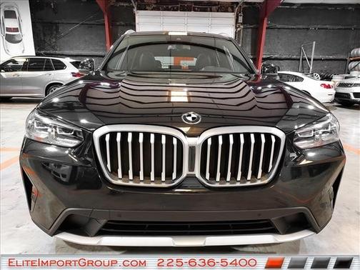 Black Sapphire Metallic 2024 BMW X3 sDrive30i