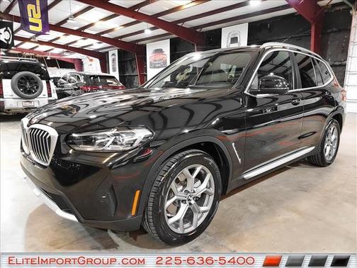 Black Sapphire Metallic 2024 BMW X3 sDrive30i