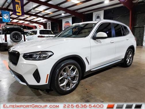 Alpine White 2022 BMW X3 sDrive30i
