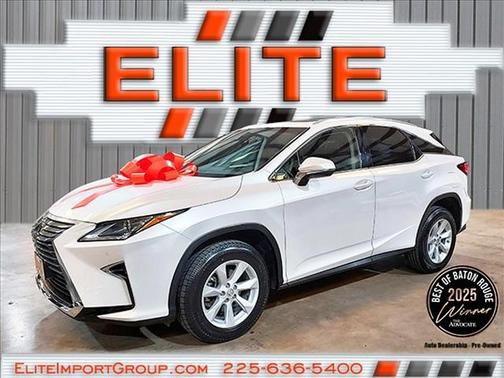 Eminent White Pearl 2017 Lexus RX 350 Base