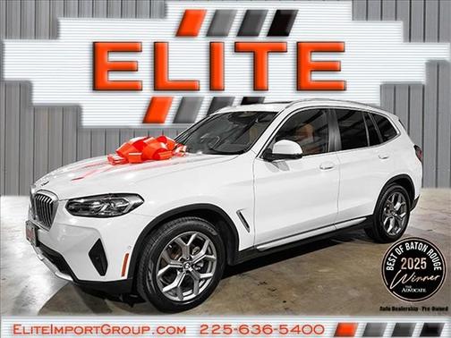 Alpine White 2024 BMW X3 sDrive30i