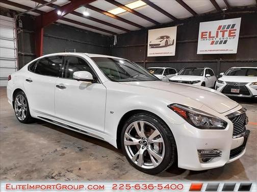 Majestic White 2019 INFINITI Q70L 3.7 LUXE