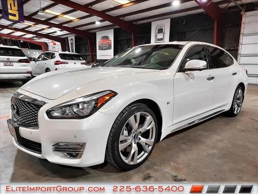Majestic White 2019 INFINITI Q70L 3.7 LUXE