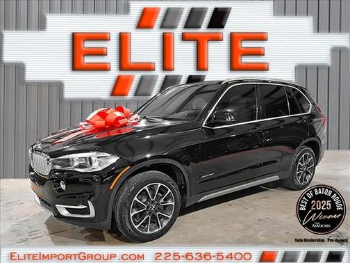 Black Sapphire Metallic 2017 BMW X5 sDrive35i