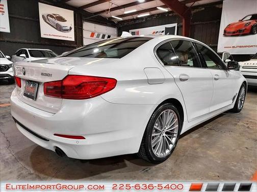 Mineral White Metallic 2019 BMW 530 530i