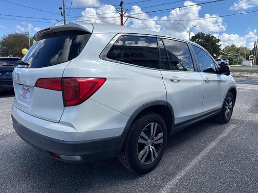 White Diamond Pearl 2018 Honda Pilot EX-L 2WD