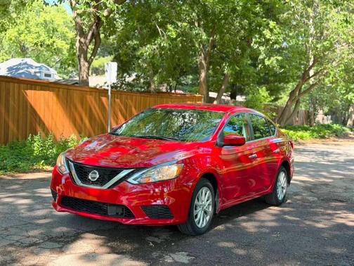 Red 2019 Nissan Sentra SV