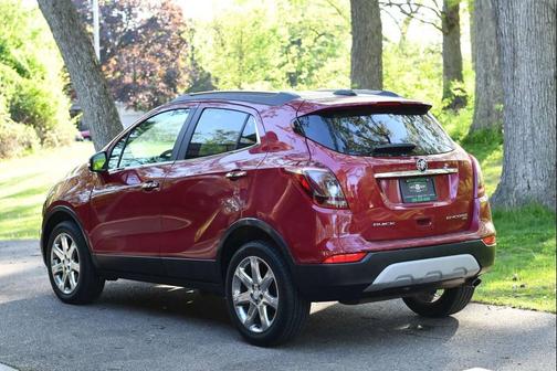 Winterberry Red Metallic 2017 Buick Encore Essence