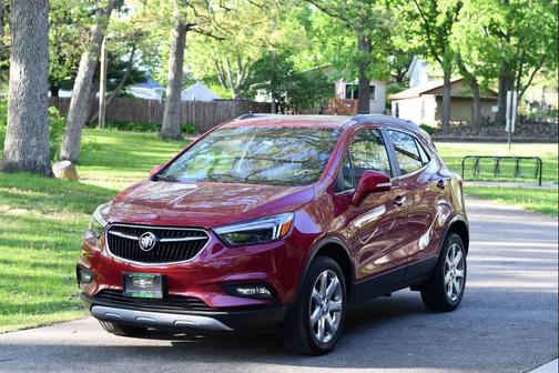 Winterberry Red Metallic 2017 Buick Encore Essence
