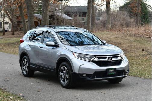 Lunar Silver Metallic 2018 Honda CR-V EX-L