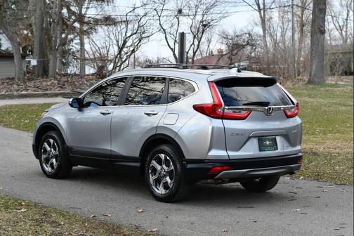 Lunar Silver Metallic 2018 Honda CR-V EX-L