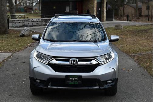 Lunar Silver Metallic 2018 Honda CR-V EX-L