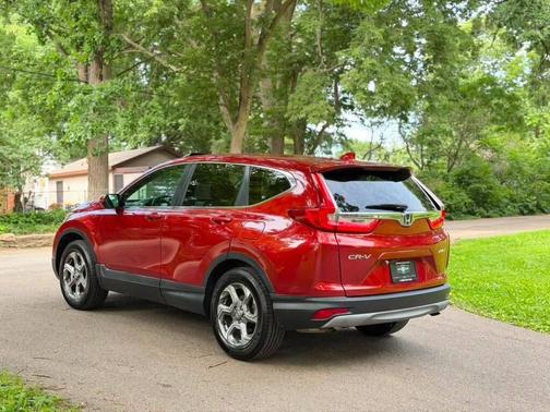 Red 2018 Honda CR-V EX-L