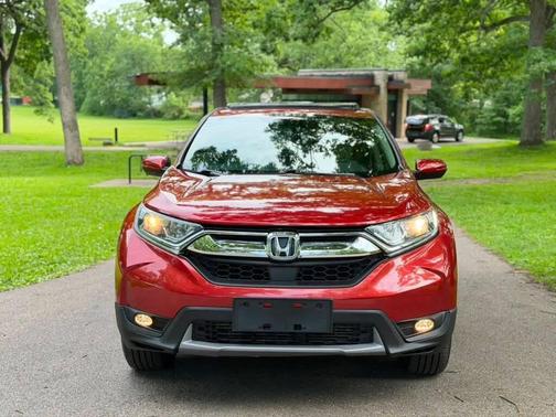 Red 2018 Honda CR-V EX-L