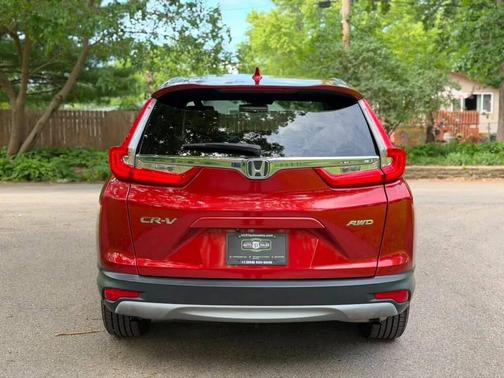 Red 2018 Honda CR-V EX-L