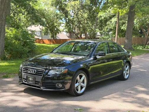 Black 2012 Audi A4 2.0T Premium Plus quattro