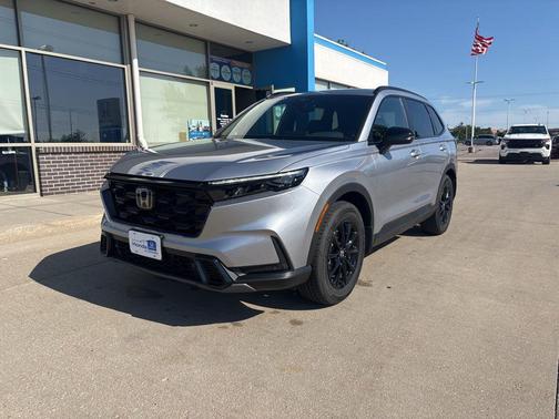 Solar Silver Metallic 2026 Honda CR-V Hybrid Sport-L AWD