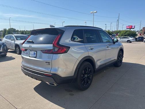Solar Silver Metallic 2026 Honda CR-V Hybrid Sport-L AWD