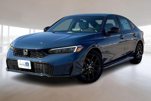 Blue Lagoon Pearl 2026 Honda Civic Hybrid Sport