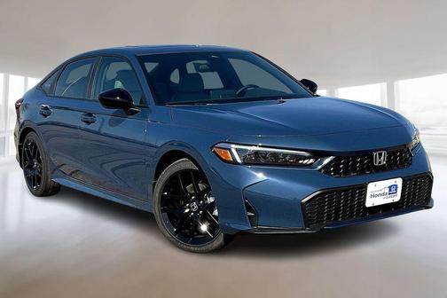 Blue Lagoon Pearl 2026 Honda Civic Hybrid Sport