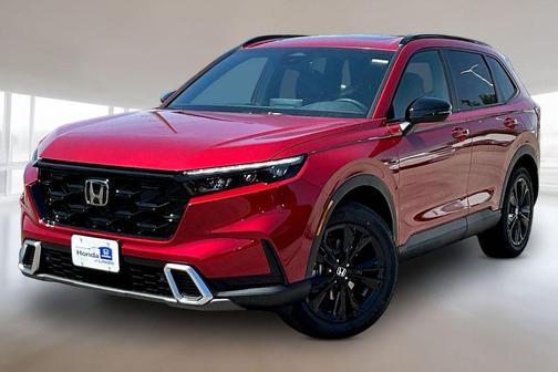Radiant Red Metallic 2026 Honda CR-V Hybrid Sport Touring AWD
