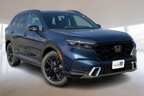 Canyon River Blue Metallic 2026 Honda CR-V Hybrid Sport Touring AWD