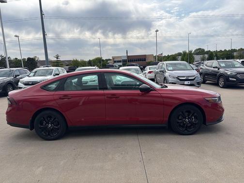Radiant Red Metallic 2025 Honda Accord SE
