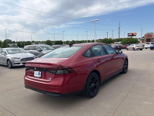 Radiant Red Metallic 2025 Honda Accord SE
