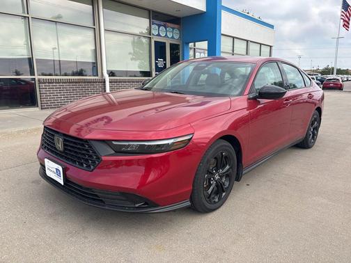 Radiant Red Metallic 2025 Honda Accord SE