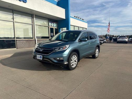 Blue 2015 Honda CR-V EX-L