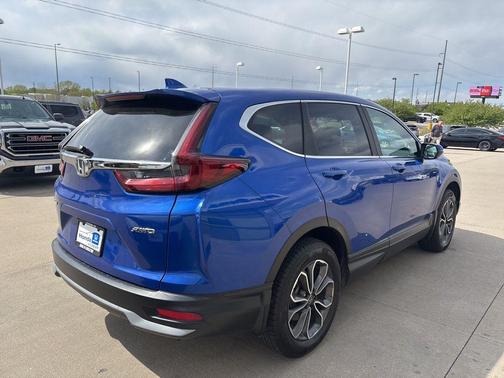 Blue 2020 Honda CR-V AWD EX