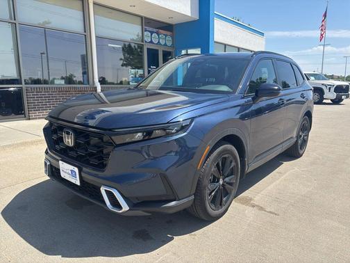 Canyon River Blue Metallic 2026 Honda CR-V Hybrid Sport Touring AWD