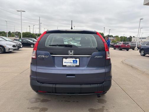 Blue 2013 Honda CR-V LX