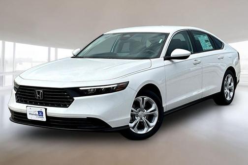 Platinum White Pearl 2026 Honda Accord LX 1.5T