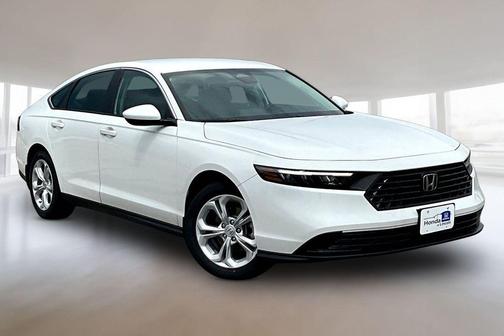 Platinum White Pearl 2026 Honda Accord LX 1.5T
